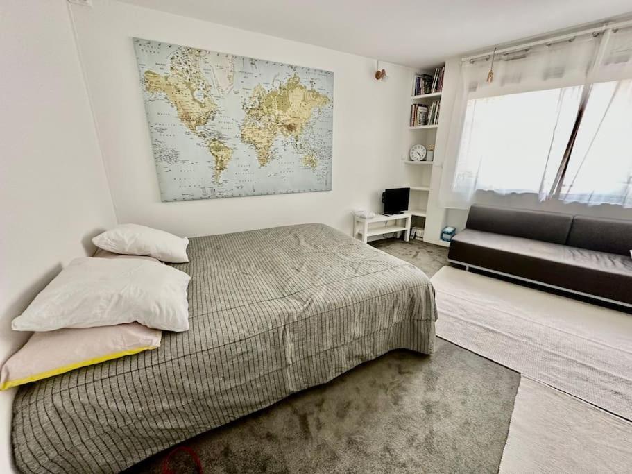 10 Canal, Studio Au Calme, Piscine Solarium Appartement